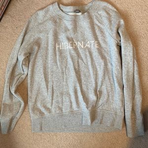 Gray aerie Crewneck